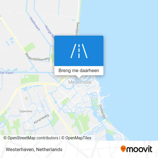 Westerhaven kaart