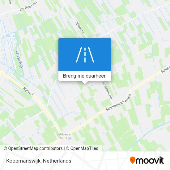 Koopmanswijk kaart