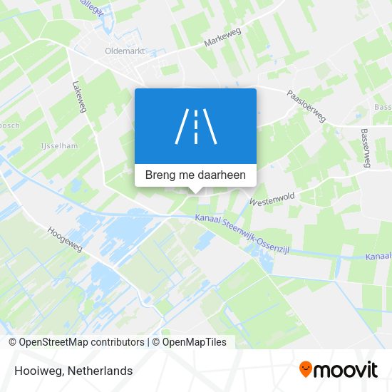 Hooiweg kaart