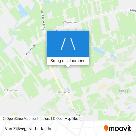 Van Zijlweg kaart