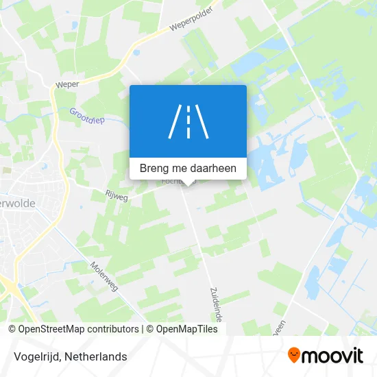 Vogelrijd kaart