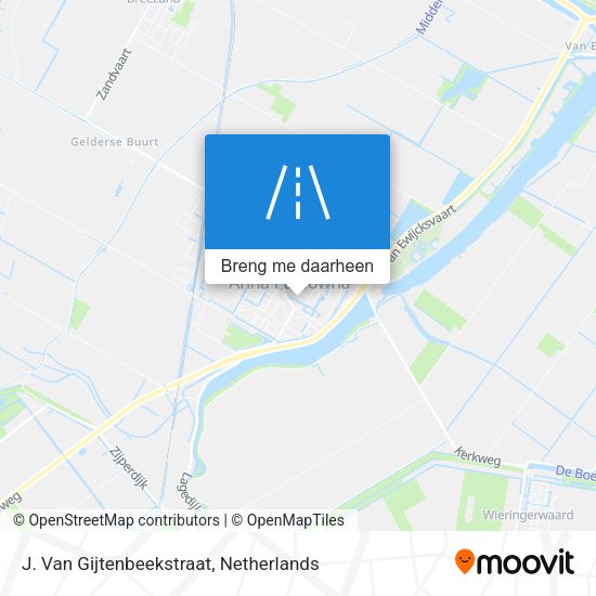 J. Van Gijtenbeekstraat kaart