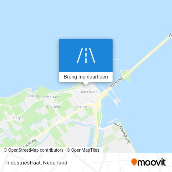 Industriestraat kaart