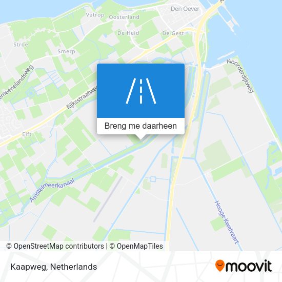 Kaapweg kaart