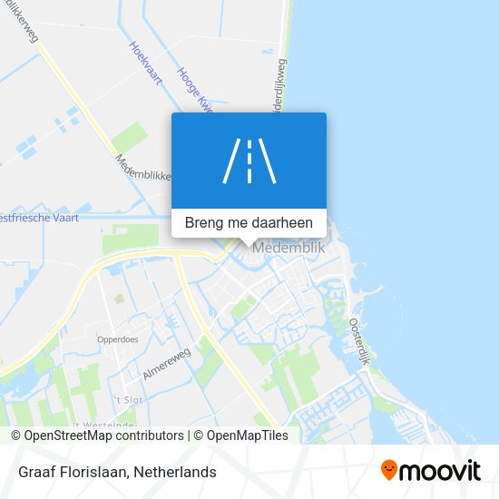 Graaf Florislaan kaart