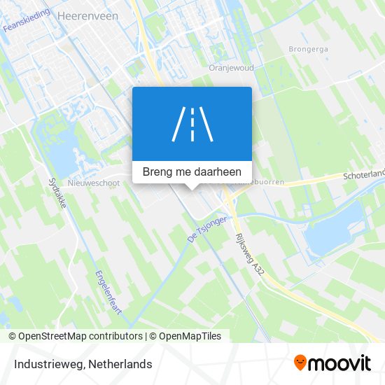 Industrieweg kaart