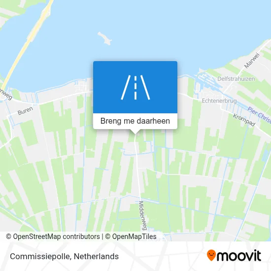 Commissiepolle kaart