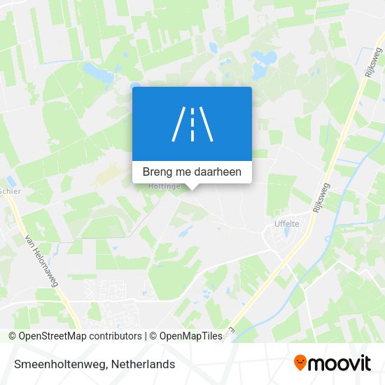 Smeenholtenweg kaart