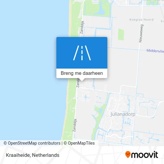 Kraaiheide kaart