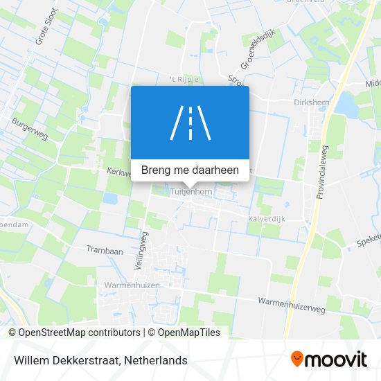 Willem Dekkerstraat kaart