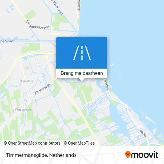 Timmermansgilde kaart