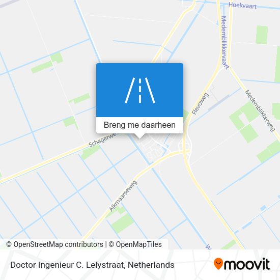 Doctor Ingenieur C. Lelystraat kaart
