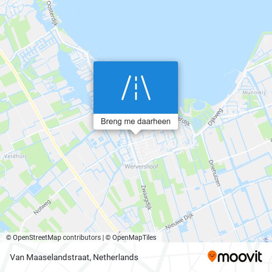 Van Maaselandstraat kaart