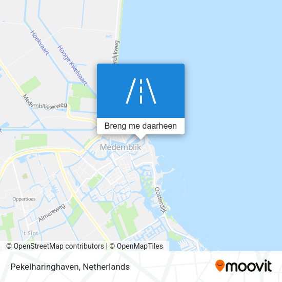 Pekelharinghaven kaart