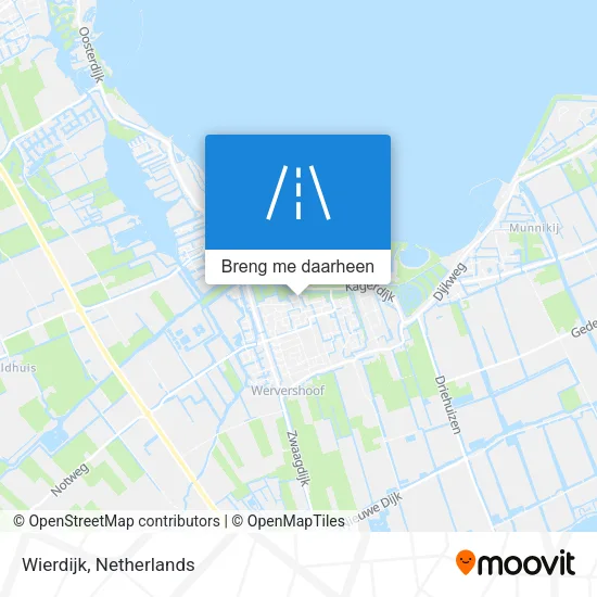 Wierdijk kaart