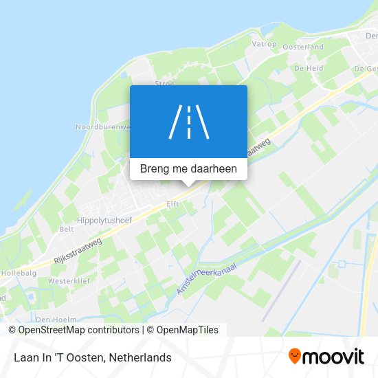 Laan In 'T Oosten kaart