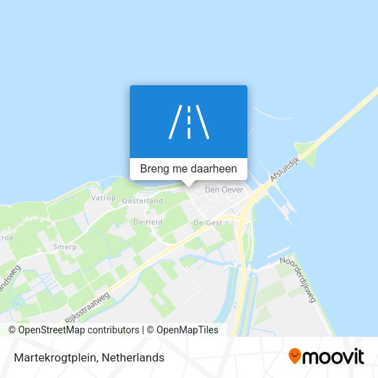 Martekrogtplein kaart