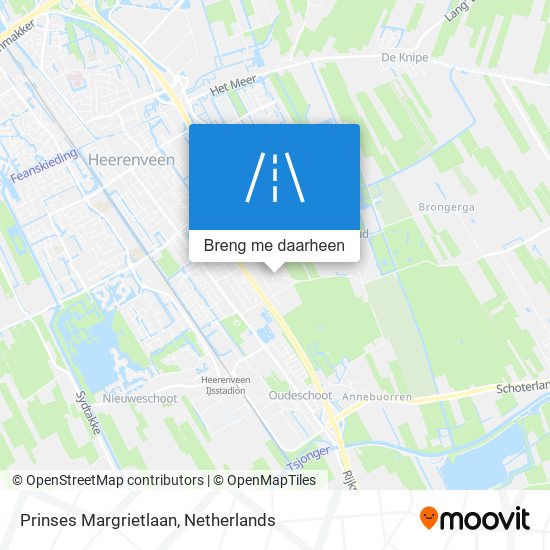 Prinses Margrietlaan kaart