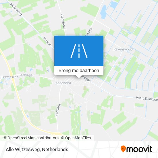 Alle Wijtzesweg kaart