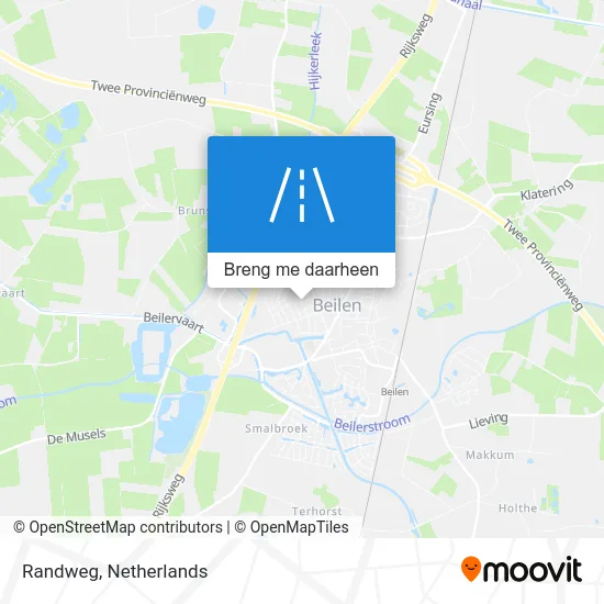 Randweg kaart