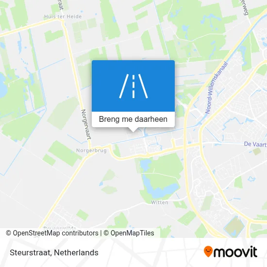 Steurstraat kaart