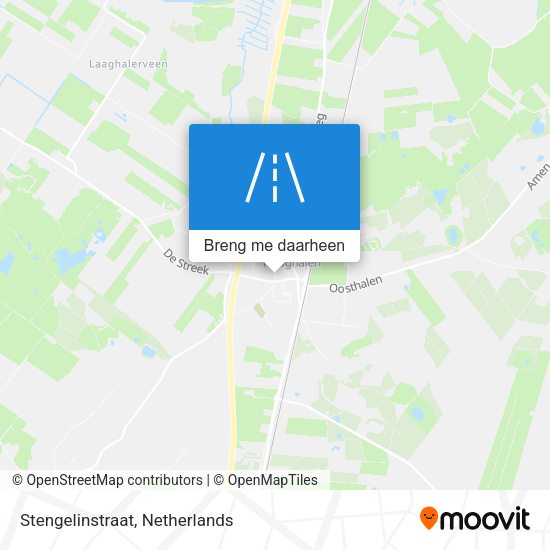 Stengelinstraat kaart