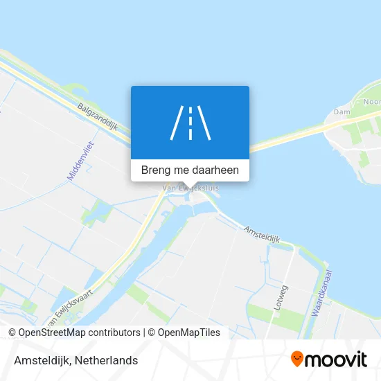 Amsteldijk kaart