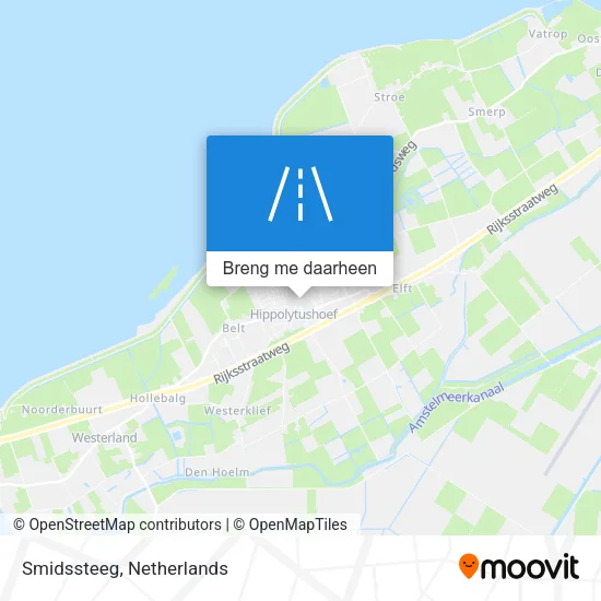 Smidssteeg kaart