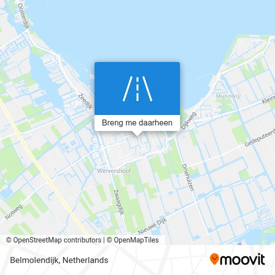 Belmolendijk kaart