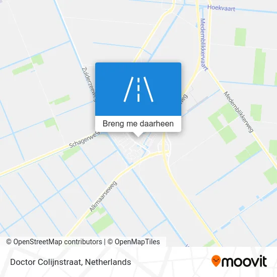 Doctor Colijnstraat kaart