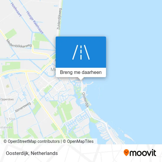 Oosterdijk kaart