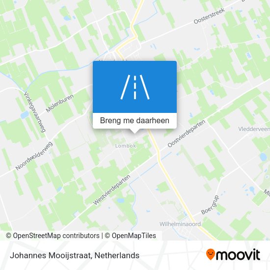 Johannes Mooijstraat kaart