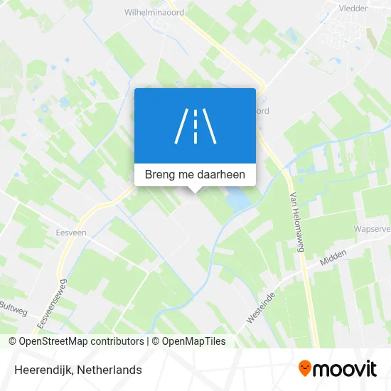 Heerendijk kaart