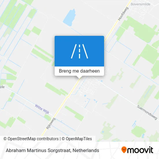 Abraham Martinus Sorgstraat kaart