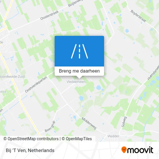Bij 'T Ven kaart