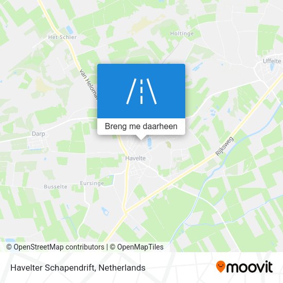 Havelter Schapendrift kaart
