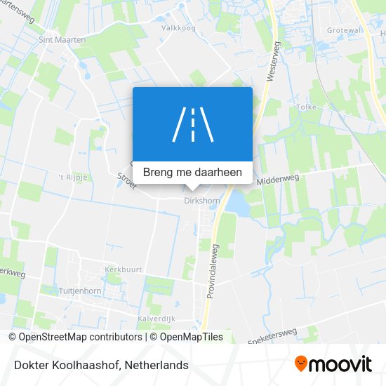 Dokter Koolhaashof kaart