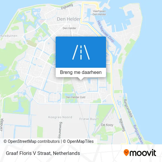 Graaf Floris V Straat kaart