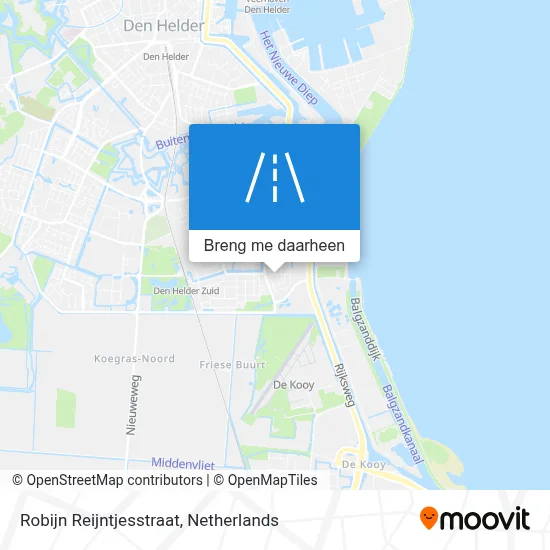 Robijn Reijntjesstraat kaart