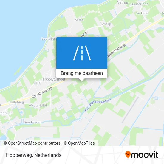 Hopperweg kaart