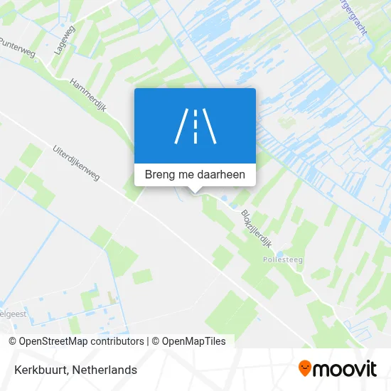 Kerkbuurt kaart