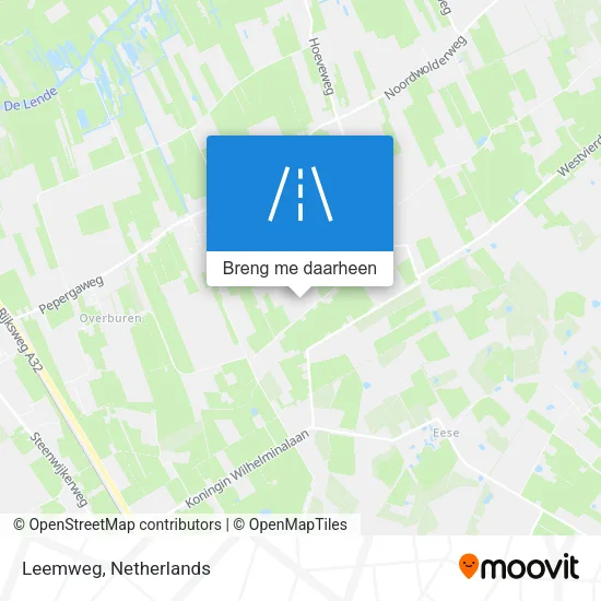 Leemweg kaart