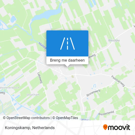 Koningskamp kaart