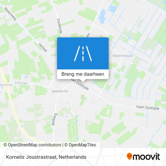 Kornelis Joustrastraat kaart
