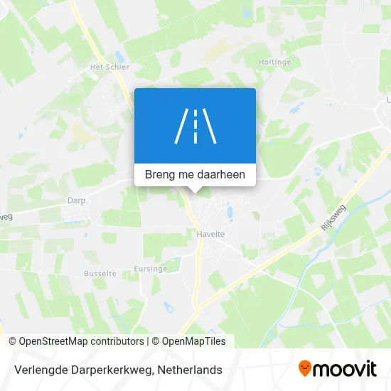 Verlengde Darperkerkweg kaart