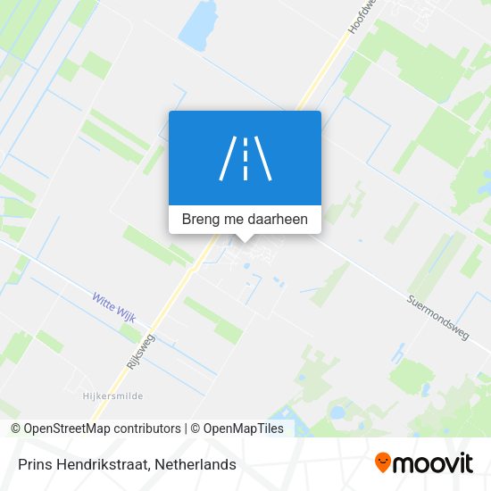 Prins Hendrikstraat kaart