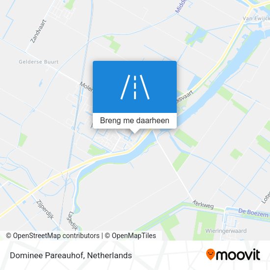 Dominee Pareauhof kaart