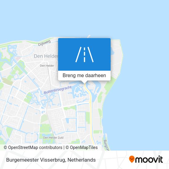 Burgemeester Visserbrug kaart