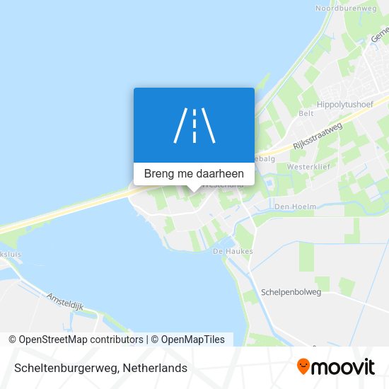 Scheltenburgerweg kaart
