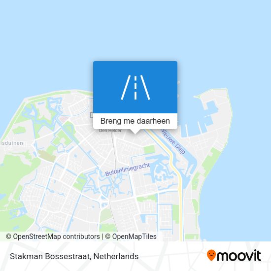 Stakman Bossestraat kaart